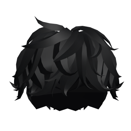 Black Messy Hair
