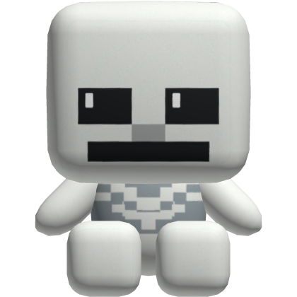 Skeleton Pixel Plushie