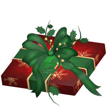 Christmas Present Costume Hat - Red/Green