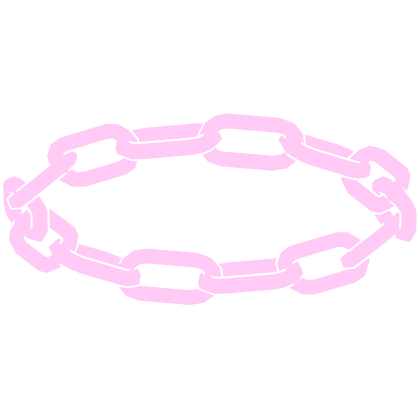 Glowing Chainlink Halo Pink White