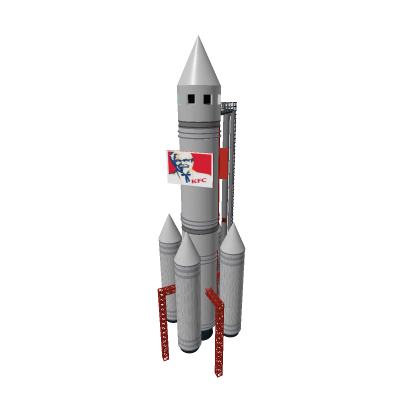 kfc rocket ship