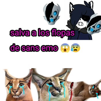 salva a los floopas de sans emo D.