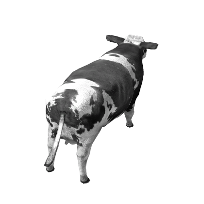 Cow Car Vehicle Wheels Farm Animal Roleplay VC