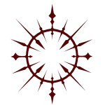 Dark Red Back Head Halo