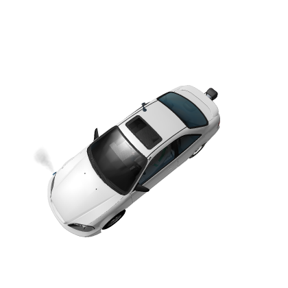 Drag Honda Civic Slot Car