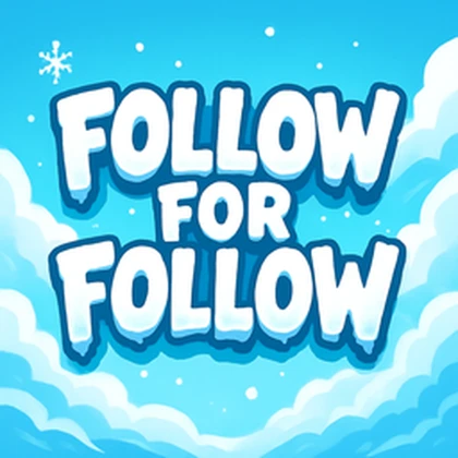Follow-for-Follow! Roblox group icon