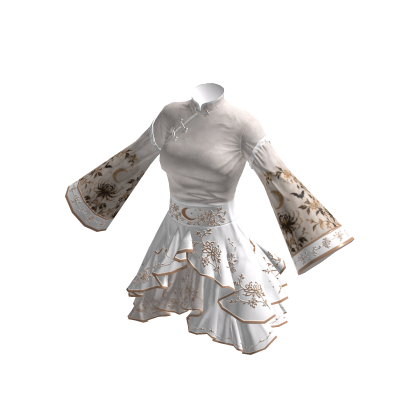 ✧♡✧ White Moon Martial Arts Dress