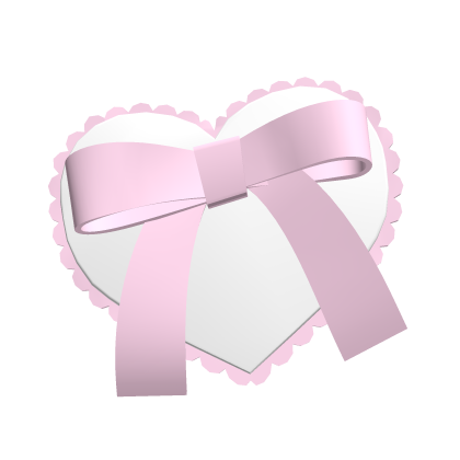 Kawaii ribbon pink hair clips ♡ Roblox item