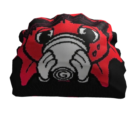 Chief Keef Glo Gang Burning Flames Graphic Streetwear Knit