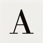 Letter A