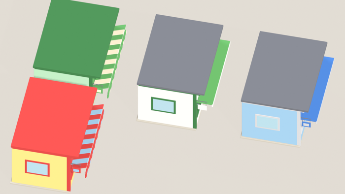 Low Poly Shop Pack x12 Storefront Roleplay Town preview 10