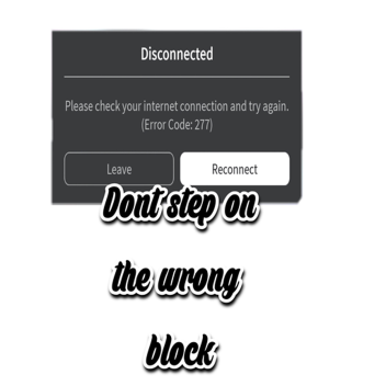 dont pick the wrong block!