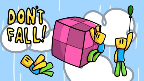 don't fall off the cube!