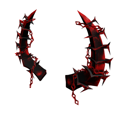 ❤🖤Classic Red And Black Horns🖤❤