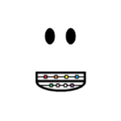 Rainbow Braces (Face) Roblox decal