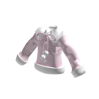 ꒰ ♡ kawaii pink winter sweater w/ bunny ears