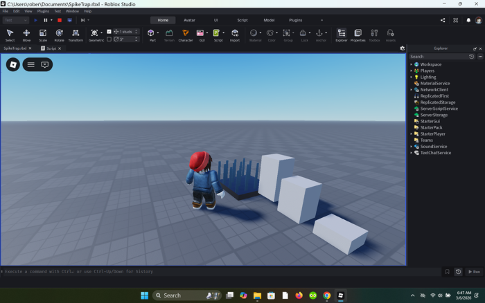 Spike Trap (Obby Hazard / Damage Spikes) preview 3