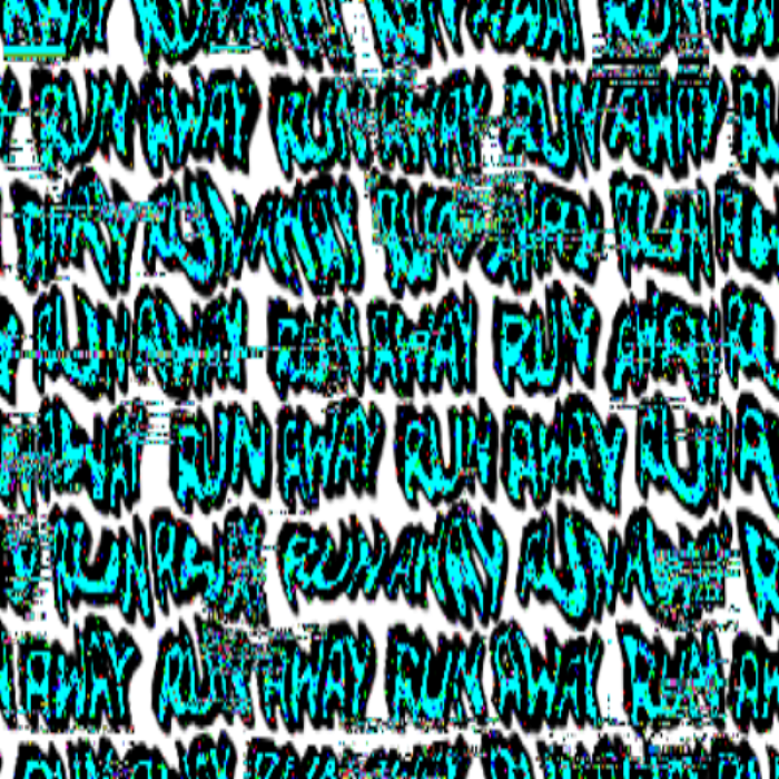 DOORS Halt Run Away Message Text Roblox decal