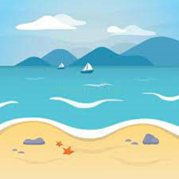 Beach time fun