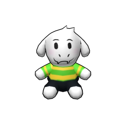 Undertale Asriel Plushie (Shoulder) | Roblox Item - Rolimon's