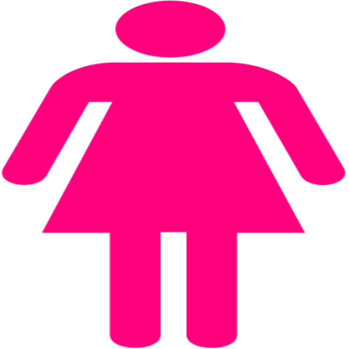Welcome to Bloxburg - Female Bathroom Sign Roblox decal