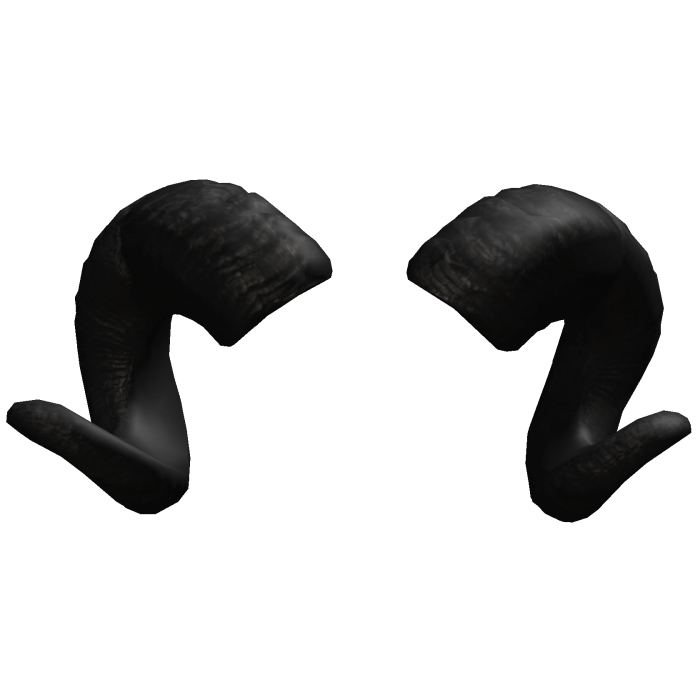 Black Ram Horn