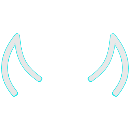 Neon Demon Horns (Cyan) thumbnail