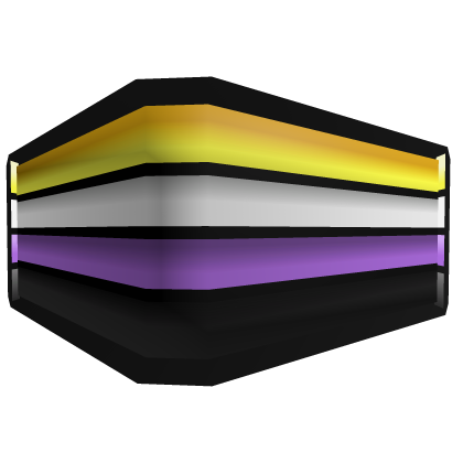Left Kawa Non Binary Pride Armband