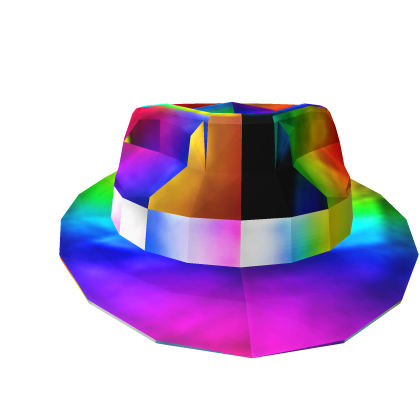 Rainbow Sparkle Time Fedora