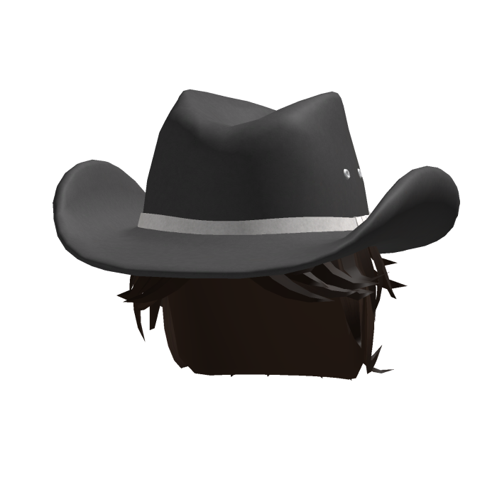Messy Hair + Cowboy Hat