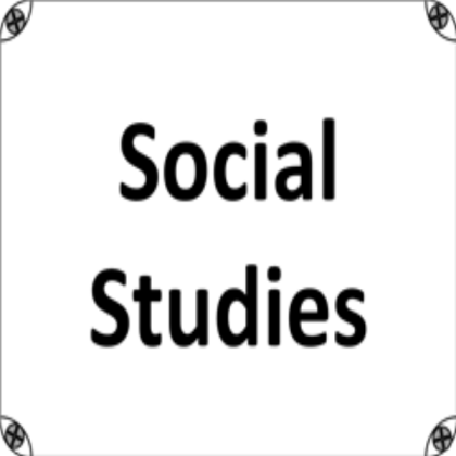 social studies sign Roblox decal
