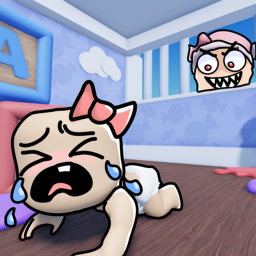 GIRL DAYCARE RUN ESCAPE! (Obby)