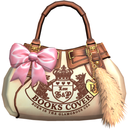 2000s Juicy Gyaru Mcbling Bag Brown Beige Pink