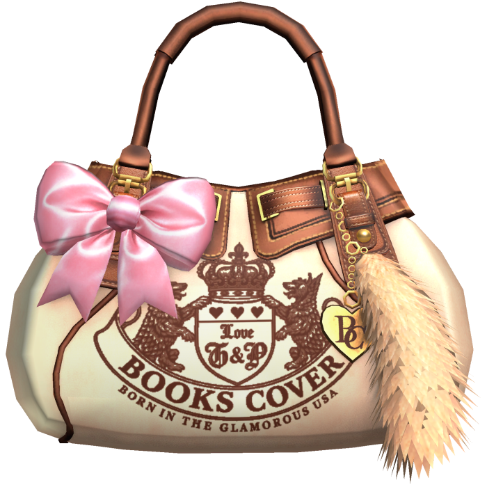 2000s Juicy Gyaru Mcbling Bag Brown Beige Pink