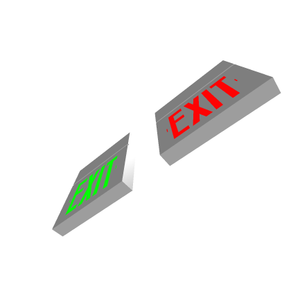 Exit Signs from 1987!