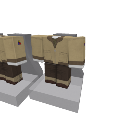 US WW2 Tank Crew
