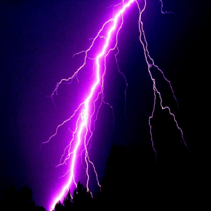 Purple Lightning Roblox decal