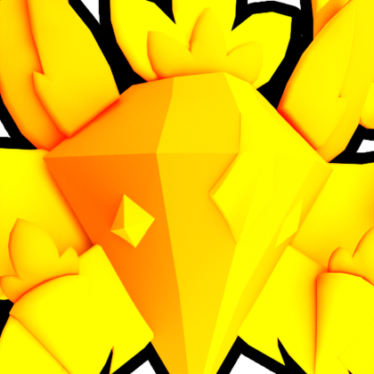 Gold Carrot Gem