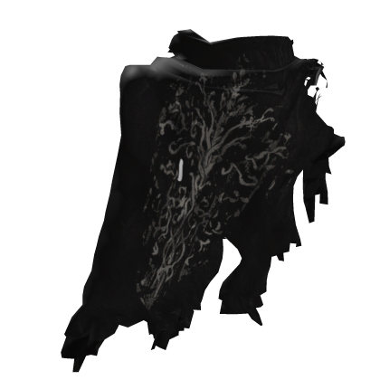 Vyke Black Fingerprint Robe