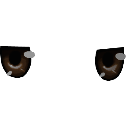 Brown Tsundere Eyes Recolor Roblox item