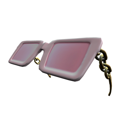 Oversized Raised Sunglasses In Pink