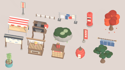 Japanese Street Props Anime Town Festival x60 preview 3