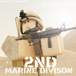 -USMC- Second Marine Division.