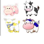 Queen / king cows