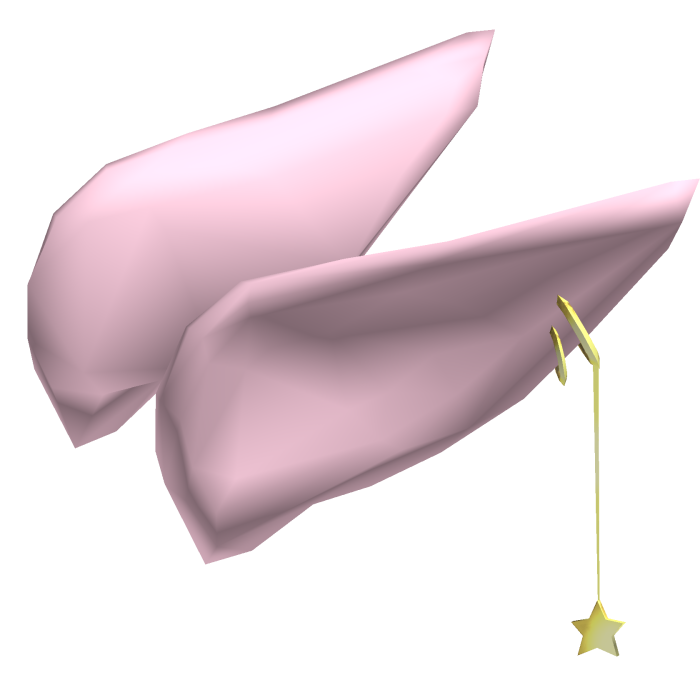 Simple Pink Gold Elf Ears
