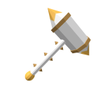 ✅Gold Spiked Hammer