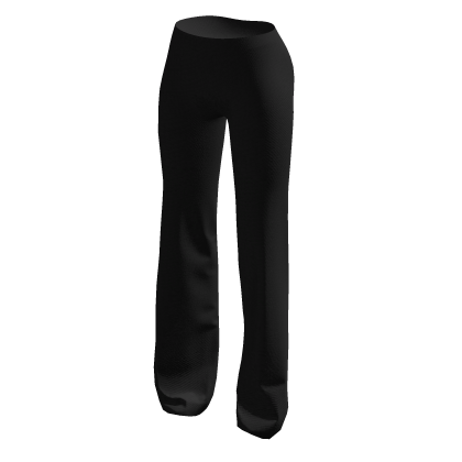Black Flared Pants