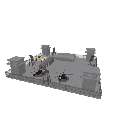 🧠 [New!] Military Base With Cells
