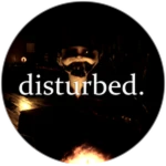 S2 - disturbed. Roblox badge thumbnail