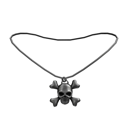 Y2K Chrome Skull Necklace 3.0 | Roblox Item - Rolimon's
